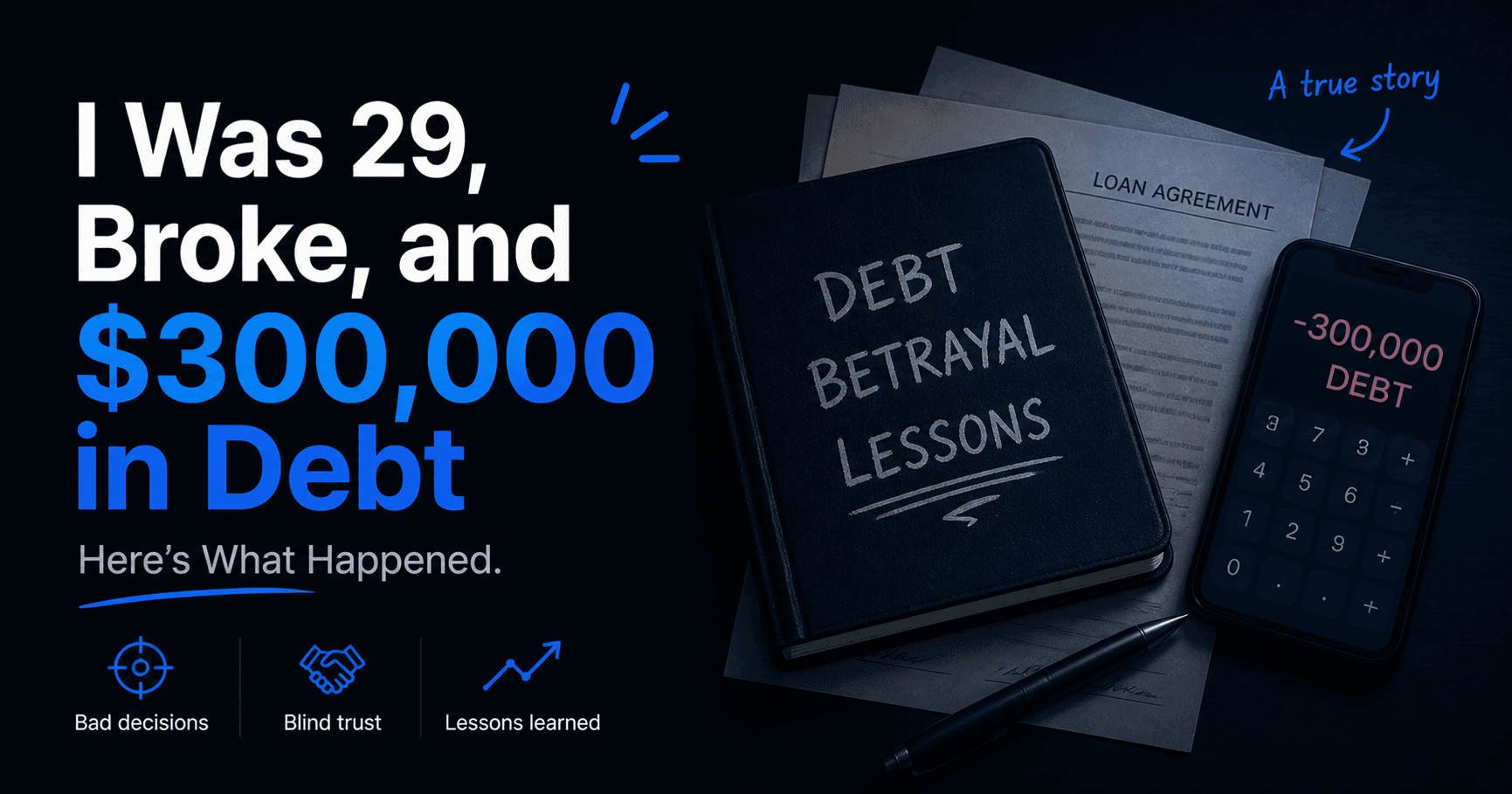 I Was 29, Broke, and $300,000 in Debt - Here’s What Happened