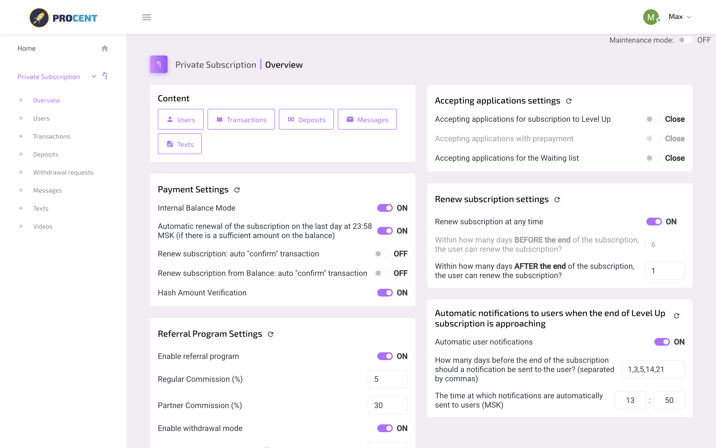 Admin Screenshot 6