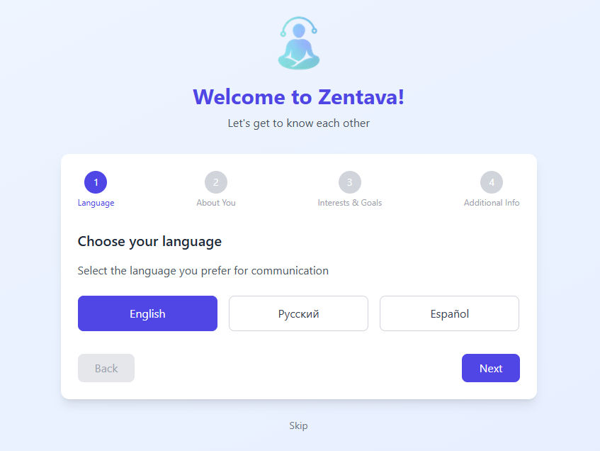 Zentava Screenshot 1